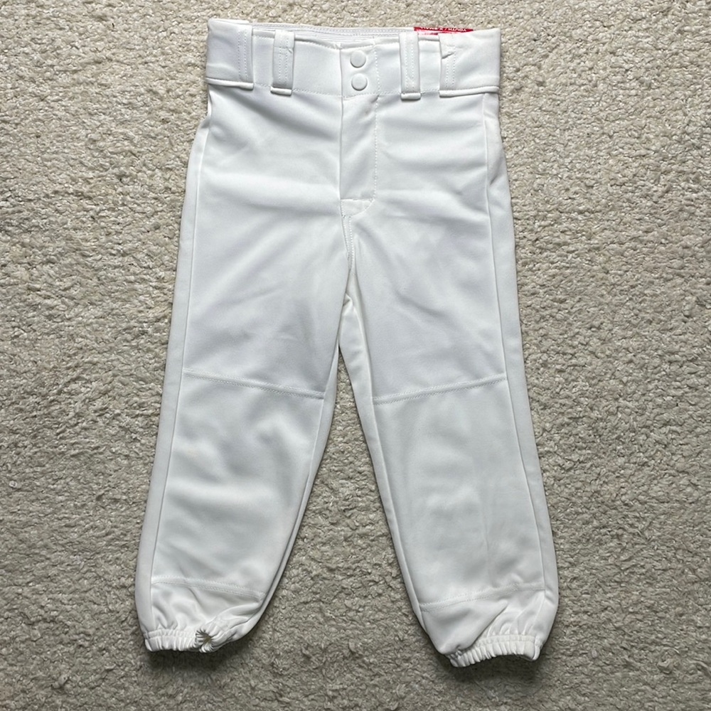 Rawlings Youth XS Baseball Pants White NWT